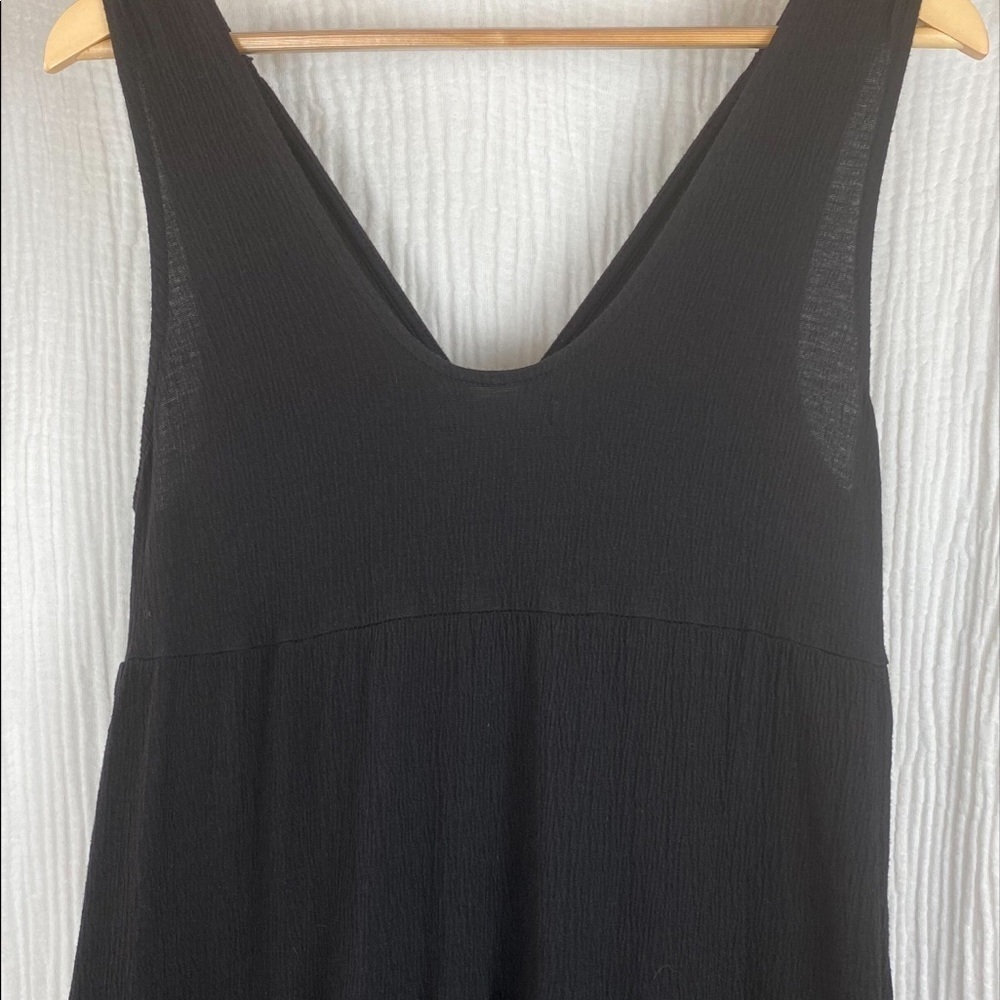 SANCTUARY DELPHINA TIERED BLACK MAXI DRESS - Picture 9 of 15